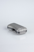 Abendtasche Laserschnitt Platin KC249