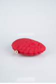 Abendtasche Wildleder Rot KC180