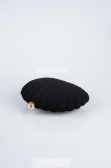 Abendtasche Wildleder Schwarz KC180