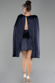 Partykleid Kurz Marineblau ABK2152