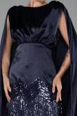 Partykleid Kurz Marineblau ABK2152