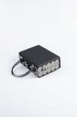 Abendtasche Glitzernd Schwarz KC161