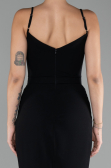 Abendkleid Lang Schwarz ABU4299