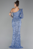 Abendkleid Lang Indigo ABU4302