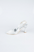 Stiletto Laserschnitt Silber MJ4102