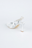 Stiletto Laserschnitt Silber MJ4102