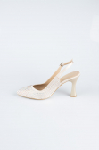Stiletto Steinbesetzt Hautfarben MJ4103