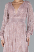 Puder Abendkleid Lang ABU2905