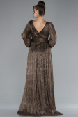 Abendkleid Lang Kupfer ABU2905