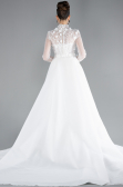 Hochzeitskleider Lang Weiß ABU4342