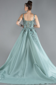 Designer Abendkleid Lang Minzgrün ABU4447