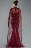 Abendkleid Lang Weinrot ABU4517