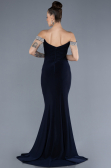 Abendkleid Lang Marineblau ABU4553