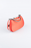 Abendtasche Satin Rot V746