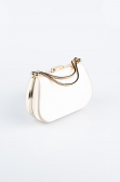 Abendtasche Satin Hautfarben V746