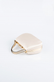 Abendtasche Satin Hautfarben V746