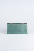 Abendtasche Satin Minzgrün SH818