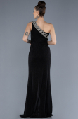 Abendkleid Lang Schwarz ABU4599
