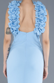 Abendkleid Lang Eisblau ABU4610