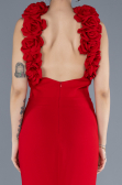 Abendkleid Lang Rot ABU4610