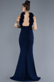Abendkleid Lang Marineblau ABU4610