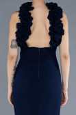 Abendkleid Lang Marineblau ABU4610