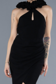 Abendkleid Lang Schwarz ABU4610