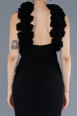 Abendkleid Lang Schwarz ABU4610