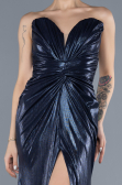 Abendkleid Lang Marineblau ABU4623