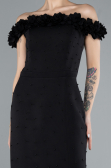 Partykleid Midi Schwarz ABK2248