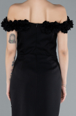 Partykleid Midi Schwarz ABK2248