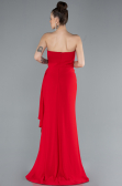Abendkleid im Meerjungfrau-Stil Lang Rot ABU4666
