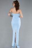 Abendkleid Lang Eisblau ABU4687