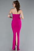 Abendkleid Lang Fuchsie ABU4687
