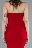 Abendkleid Lang Rot ABU4687