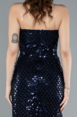 Partykleid Midi Marineblau ABK2260