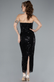 Partykleid Midi Schwarz ABK2260