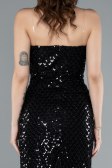 Partykleid Midi Schwarz ABK2260