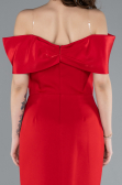 Partykleid Midi Rot ABK2263