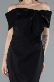 Partykleid Midi Schwarz ABK2263