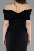 Partykleid Midi Schwarz ABK2263