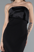 Abendkleid Lang Schwarz ABU4690