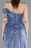 Abendkleid Lang Indigo ABU4691