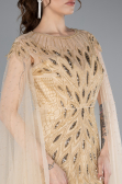 Abendkleid Lang Gold ABU4707