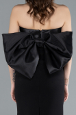 Abendkleid Lang Schwarz ABU4716