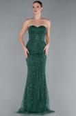 Smaragdgrün Abendkleid Lang ABU4517