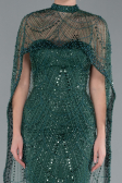Smaragdgrün Abendkleid Lang ABU4517