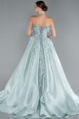 Designer Abendkleid Lang Minzgrün ABU4738