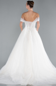 Hochzeitskleider Lang Weiß ABG031
