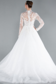 Hochzeitskleider Lang Weiß ABG119